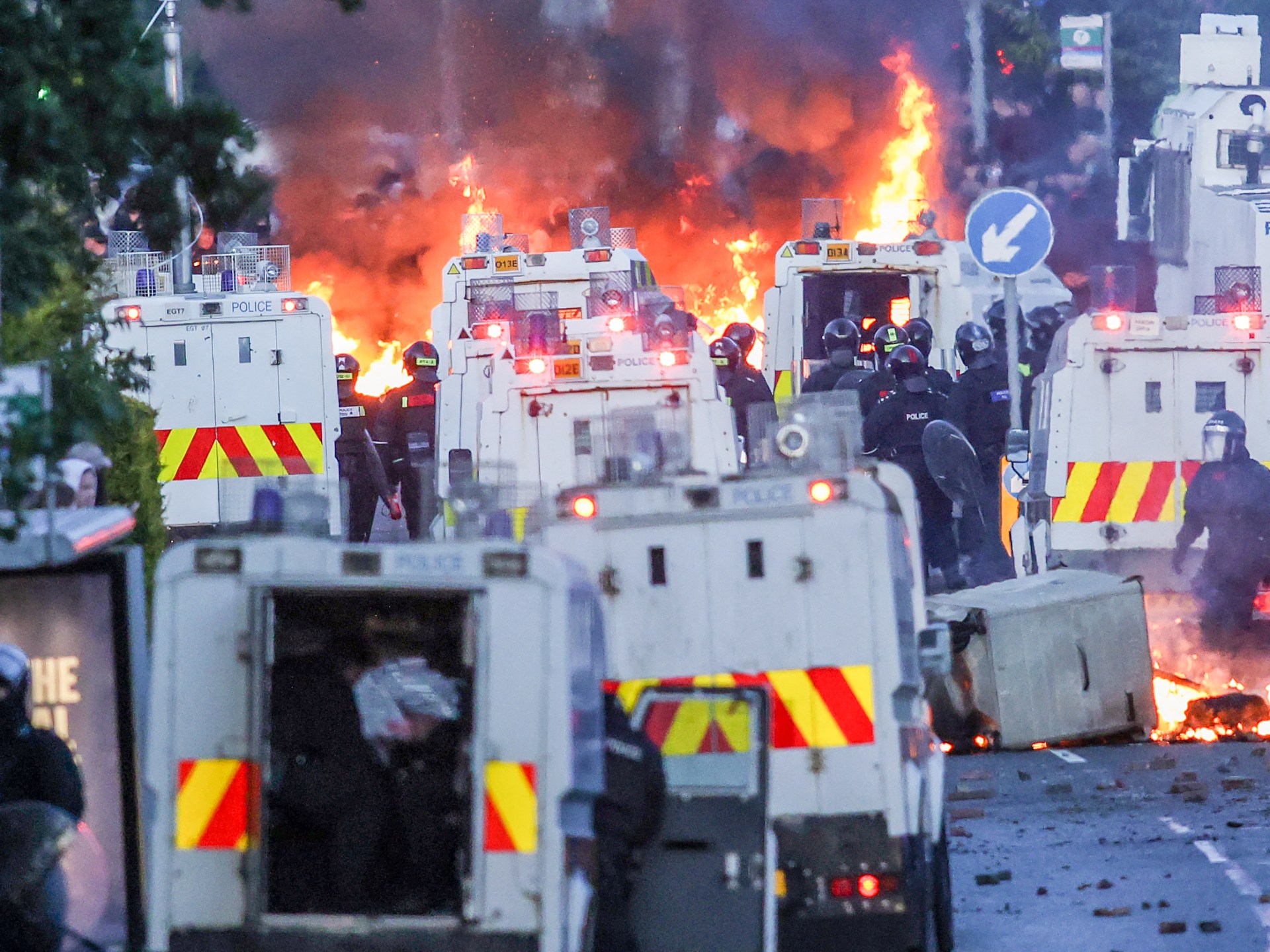 Belfast Erupts: Water Cannons Deployed Amid Anti-Immigrant Unrest, Operational Gridlock