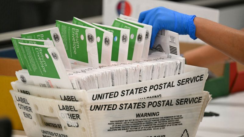 USPS Ballot Delivery Policy Tied to State Voter Data Mandates