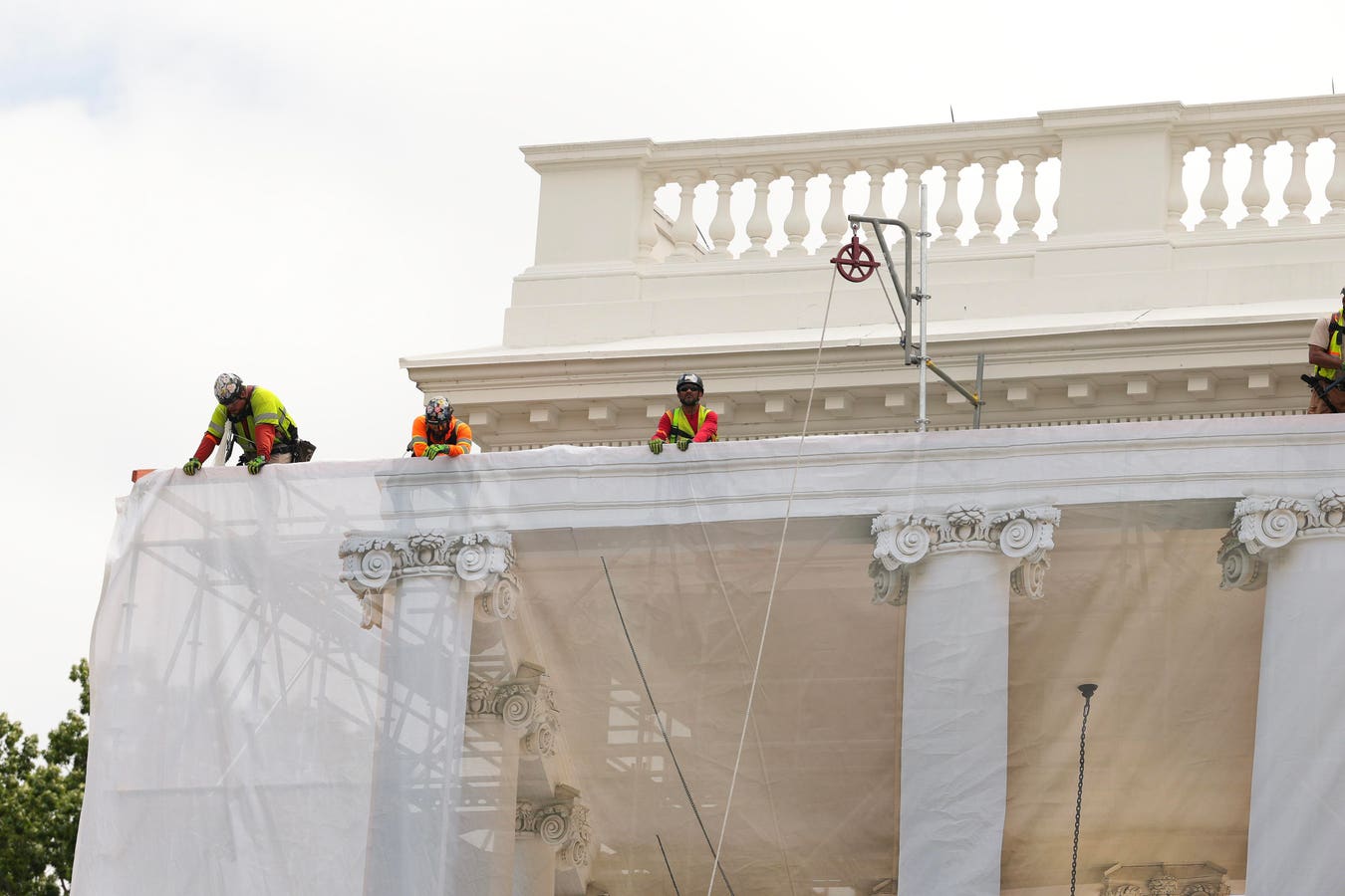 White House North Portico Restoration: Operational and Strategic Analysis