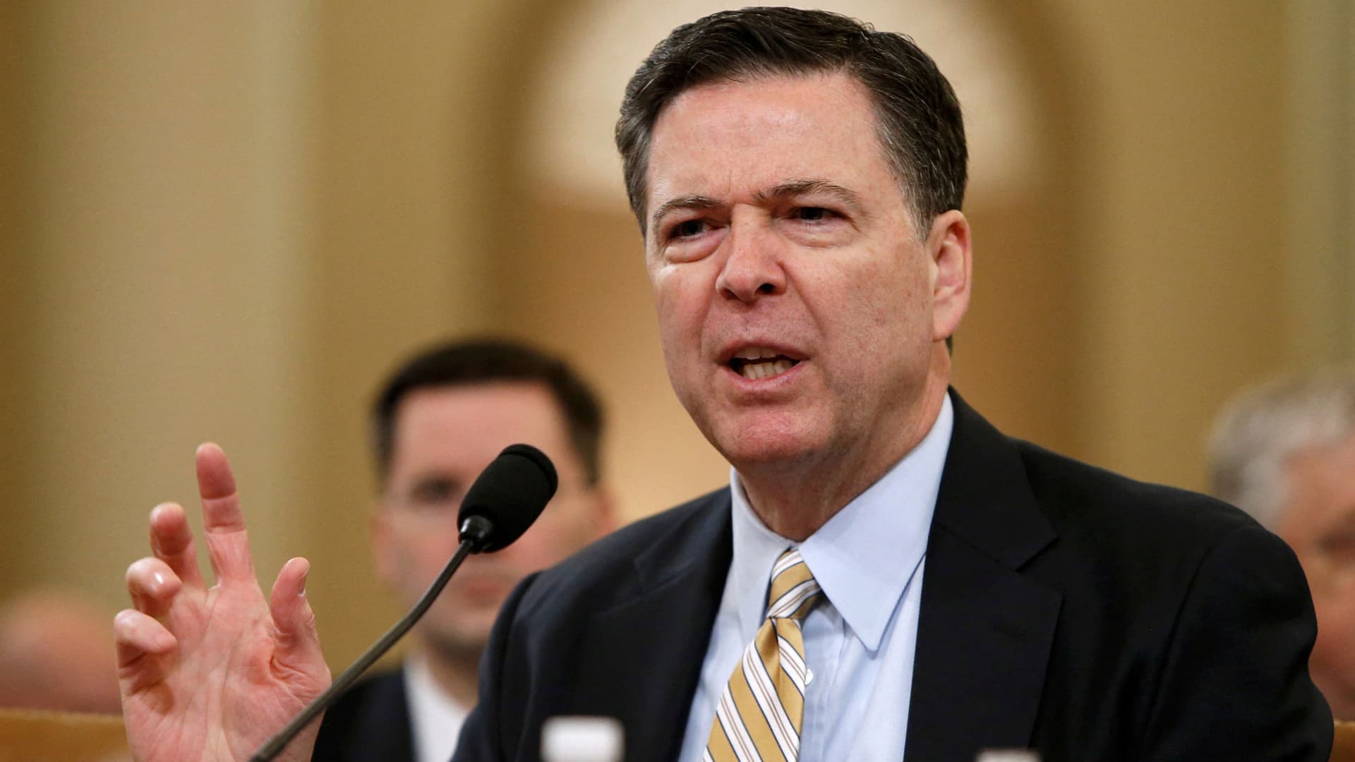 Comey's First Amendment Challenge to 'Seashells' Threat Indictment