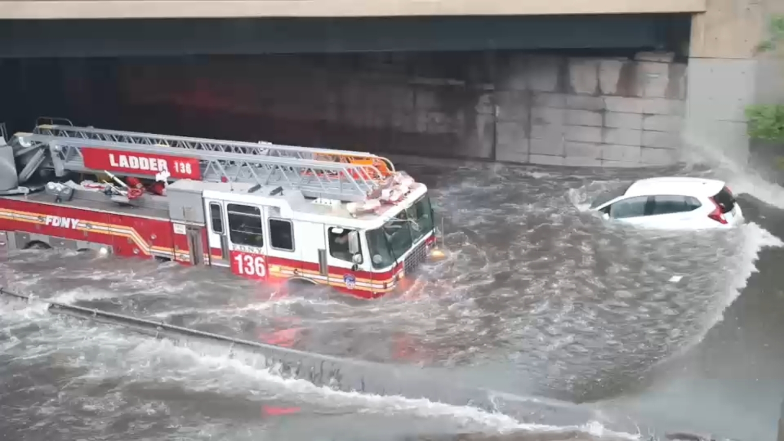 NYC Infrastructure and Sports Disrupted by Flash Flooding