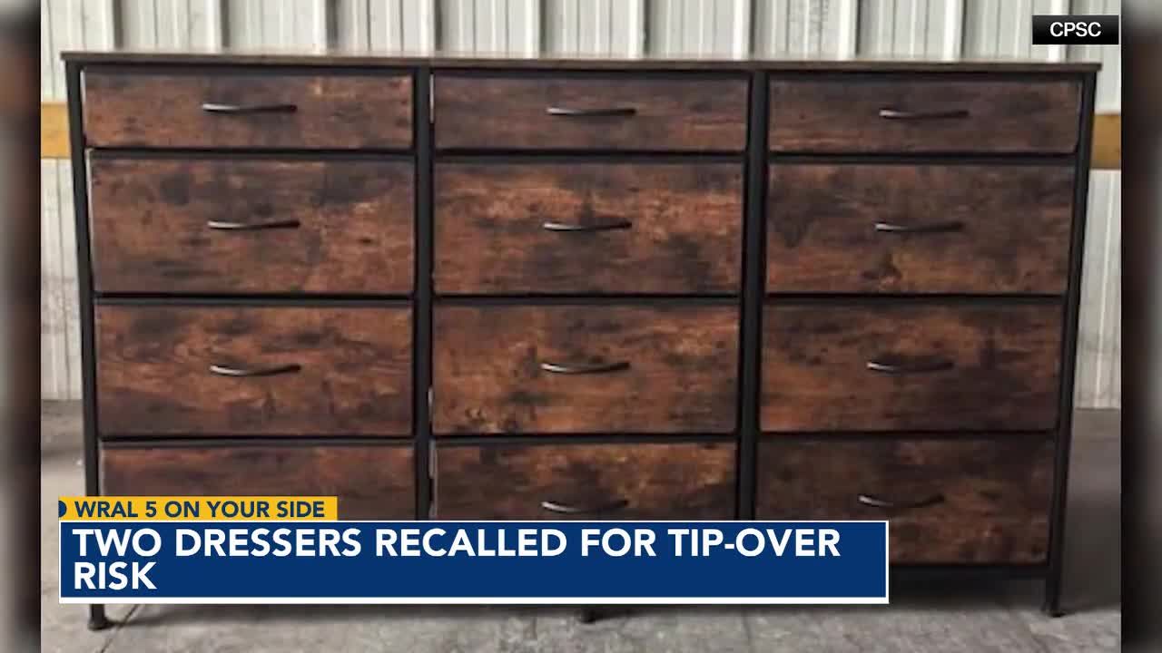STURDY Act Violations Trigger Recall of 26,000+ Romorgniz Dressers Sold on Amazon