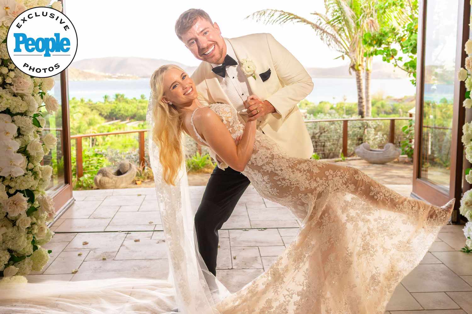 MrBeast and Thea Booysen Solidify Partnership with Necker Island Wedding