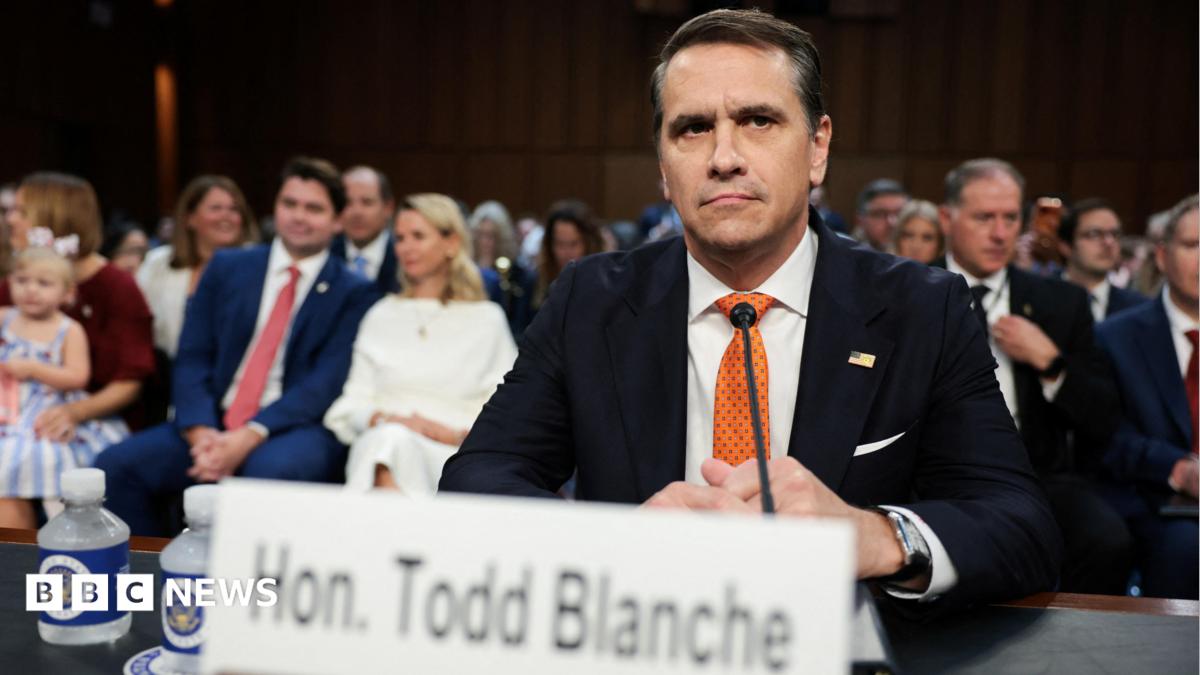 Todd Blanche Faces High-Stakes Senate Confirmation Amid DOJ Independence Scrutiny