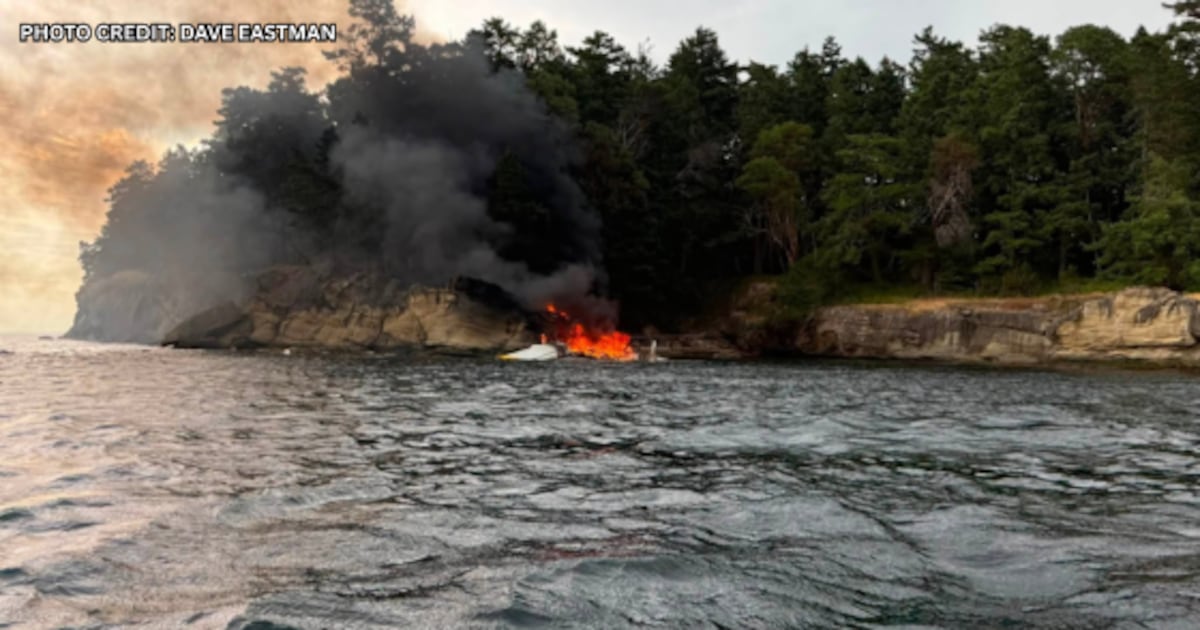 Kenmore Air Flight Crashes Near Sucia Island in San Juan County