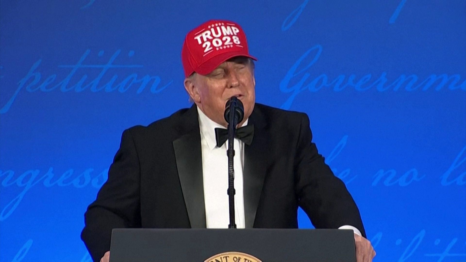 Trump Teases 2028 Presidential Bid and Fourth Term at Correspondents' Dinner