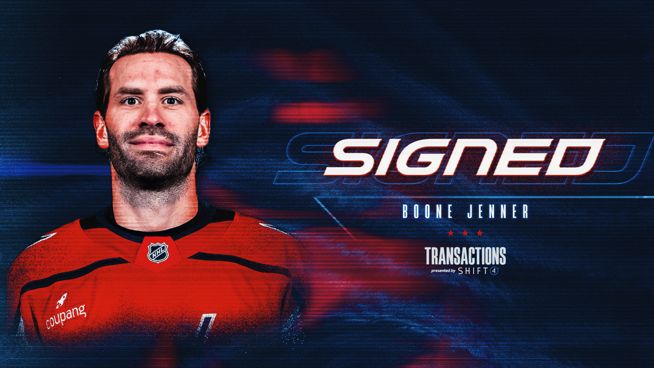 Washington Capitals Acquire Veteran Center Boone Jenner in 4-Year Deal