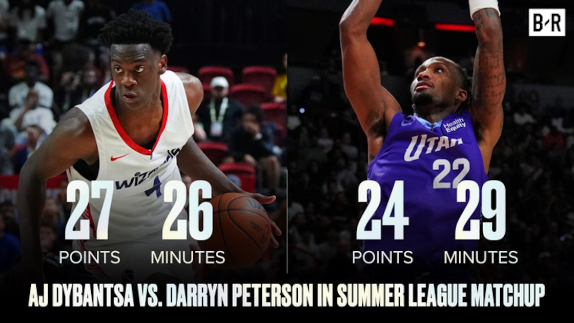 Dybantsa Outduels Peterson in High-Profile Summer League Debut