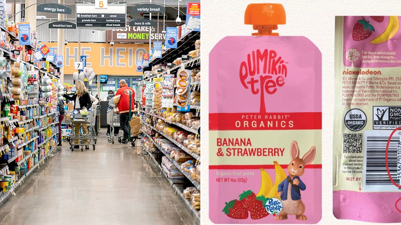 Fruit Pouches Recalled Nationwide Over Plastic Contamination
