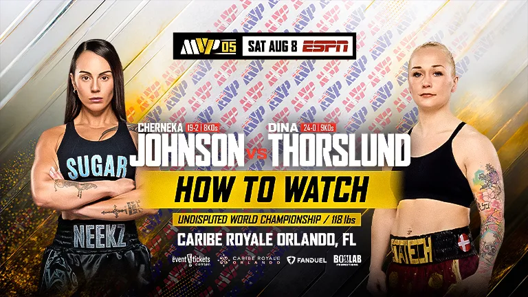 MVPW-05: Johnson Defends Undisputed Titles Against Thorslund in Orlando