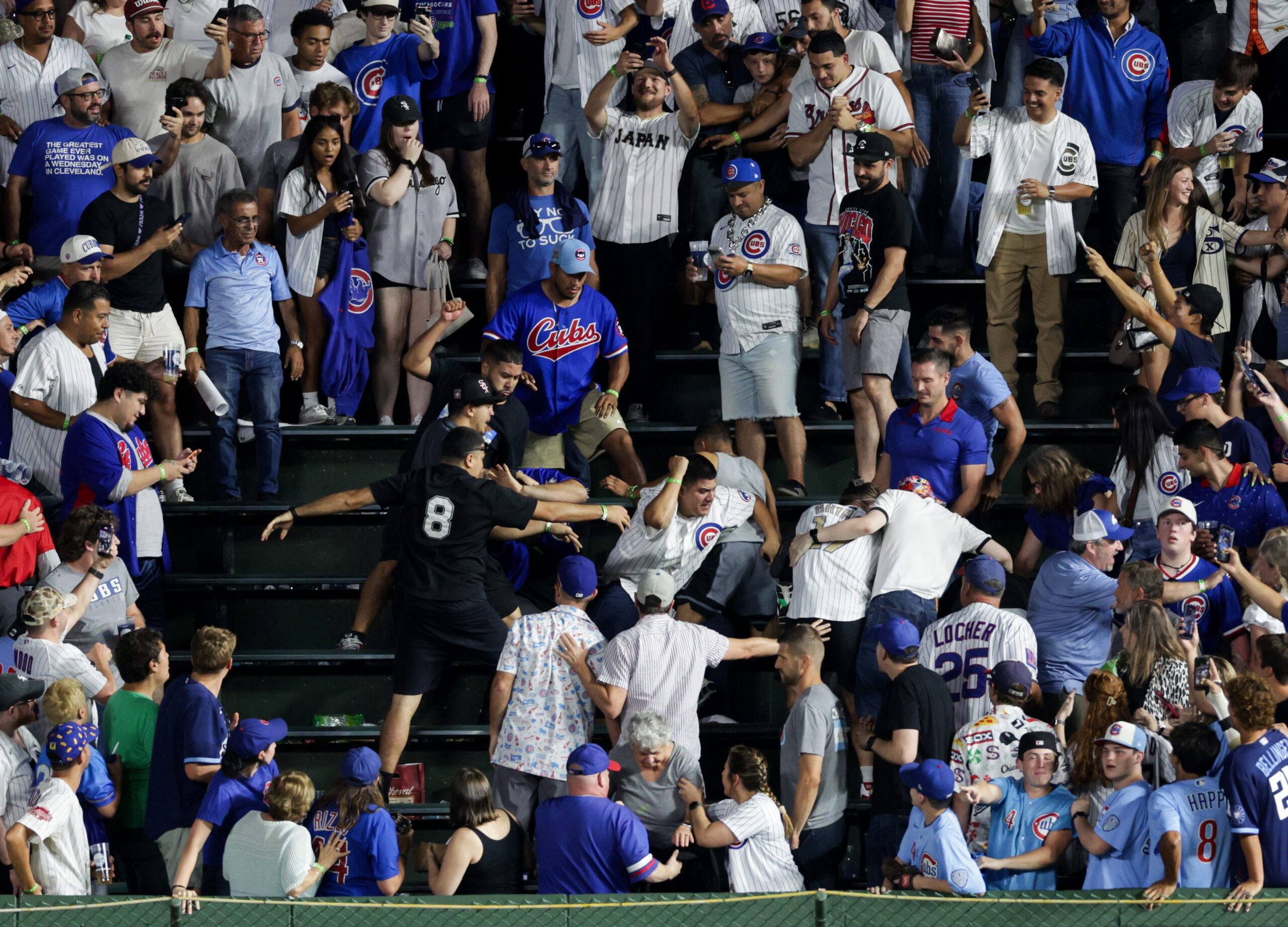 Crosstown Classic Bleacher Brawl and Multiple Arrests Trigger Wrigley Field Security Review
