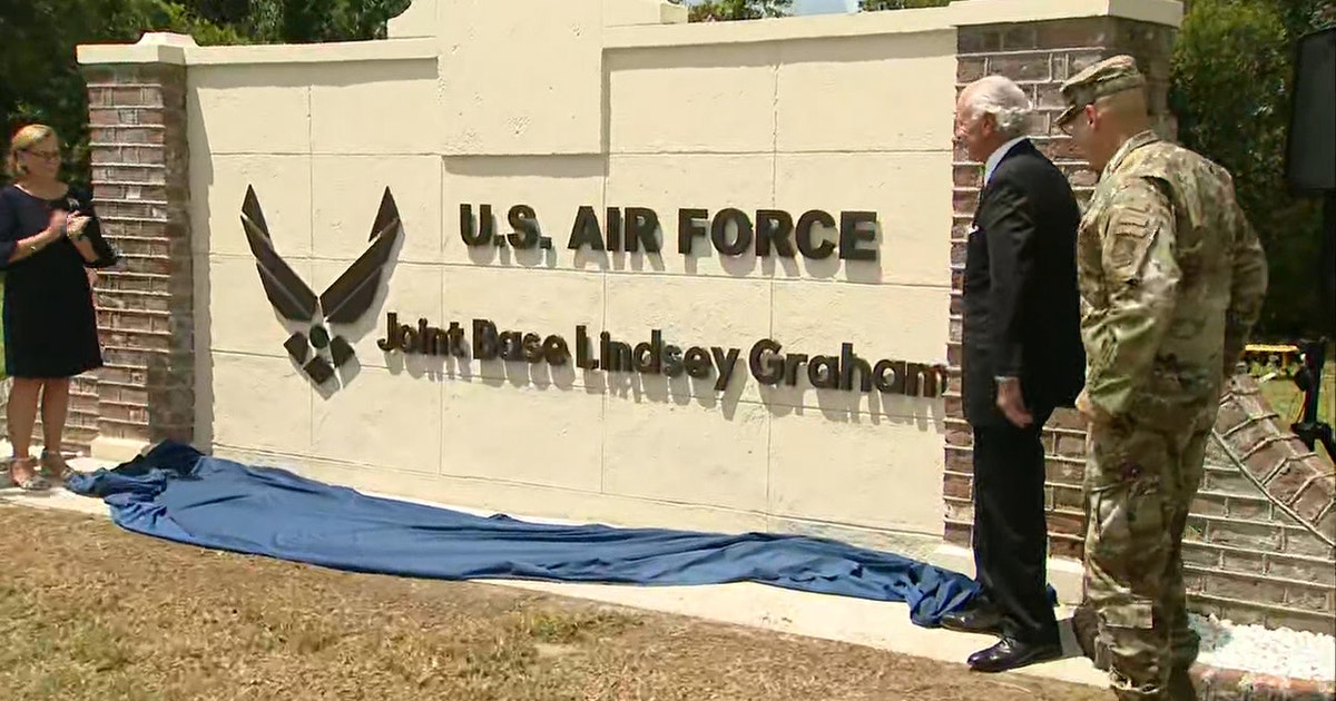Pentagon Renames Charleston Base for Lindsey Graham