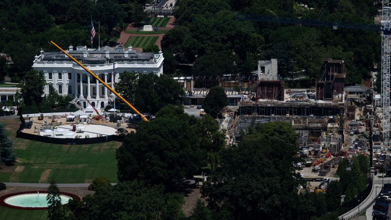 Federal Appeals Court Halts White House Ballroom Construction, Citing Congressional Authority