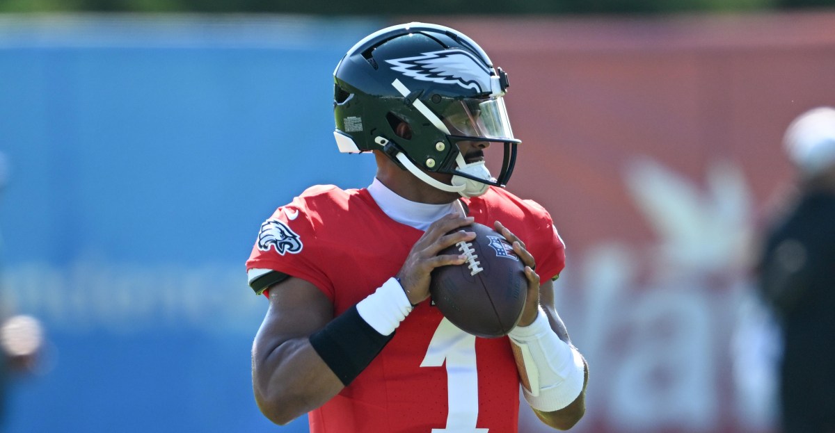 Philadelphia Eagles Practice Interception Highlights Jalen Hurts and Quinyon Mitchell