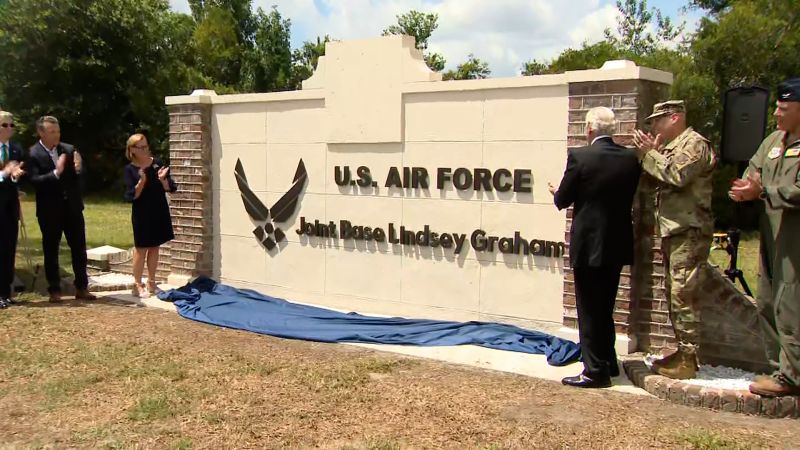 Pentagon Renames Charleston Base for Lindsey Graham