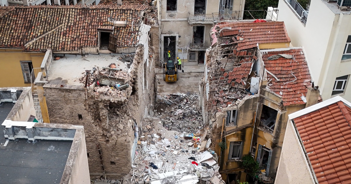 Athens Blast: Fatal Gas Explosion Levels Historic Plaka Building