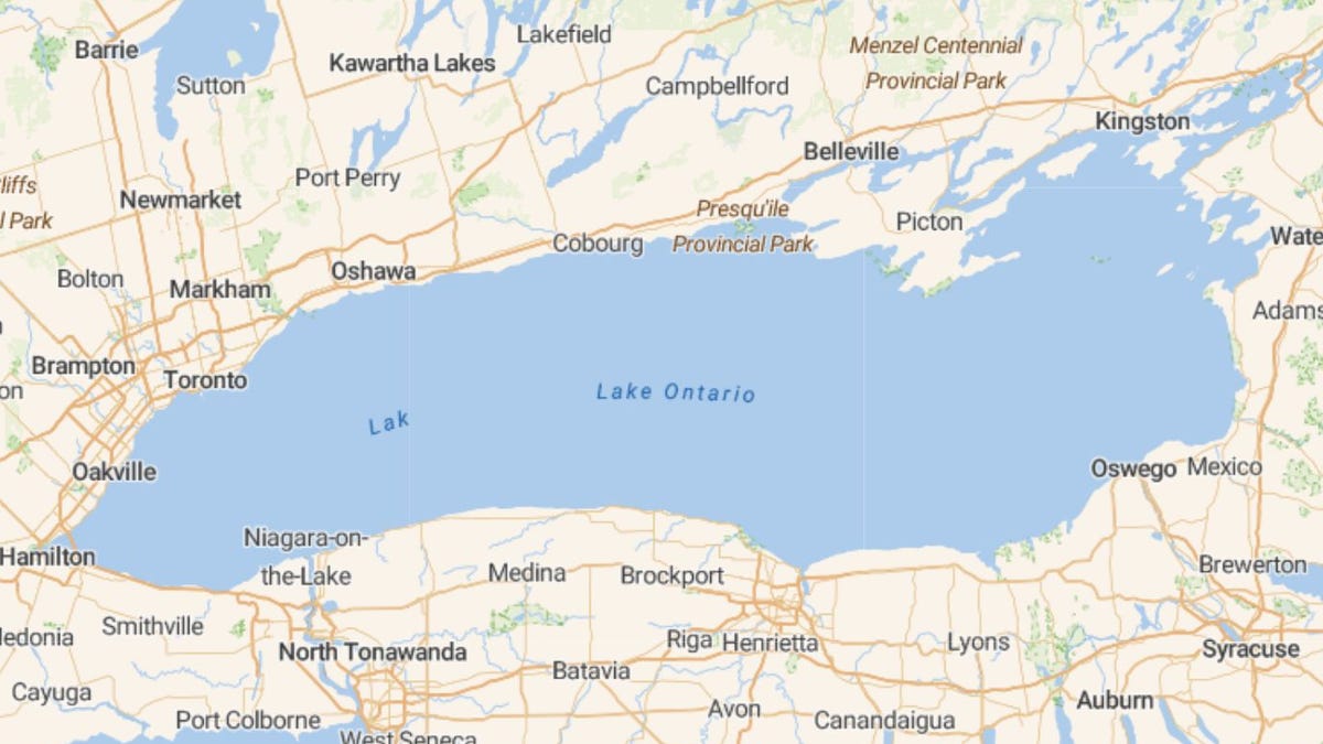 Mapping Apps Diverge Over Lake Ontario Name Change