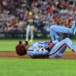 Luis Arraez Sprains Ankle, Ejected in Phillies’ 5-1 Loss to Brewers