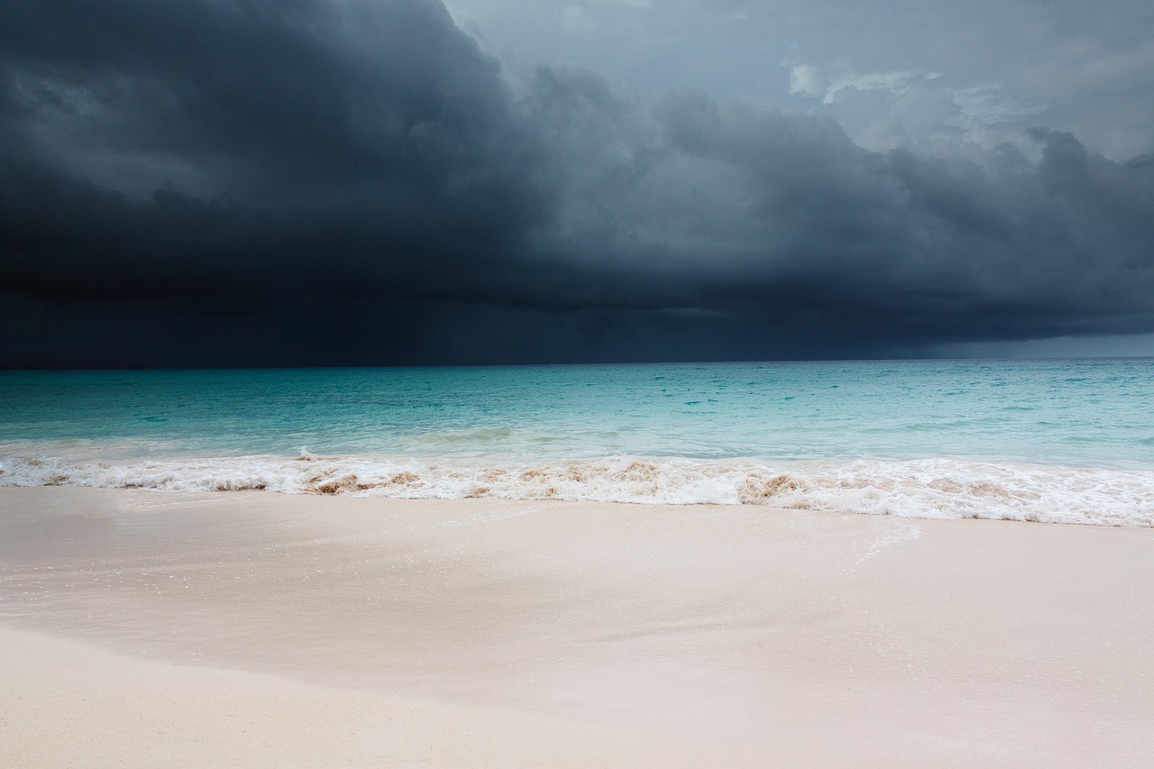 Tropical Storm Nolo - Photo by PublicDomainPictures
