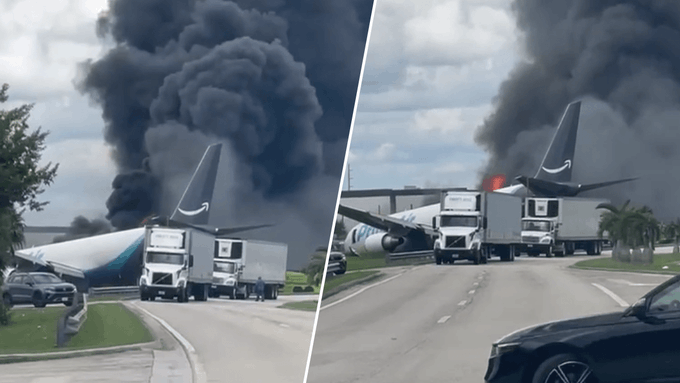 Amazon Prime Air Boeing 767 Excursion at Miami International Triggers Ground Stop