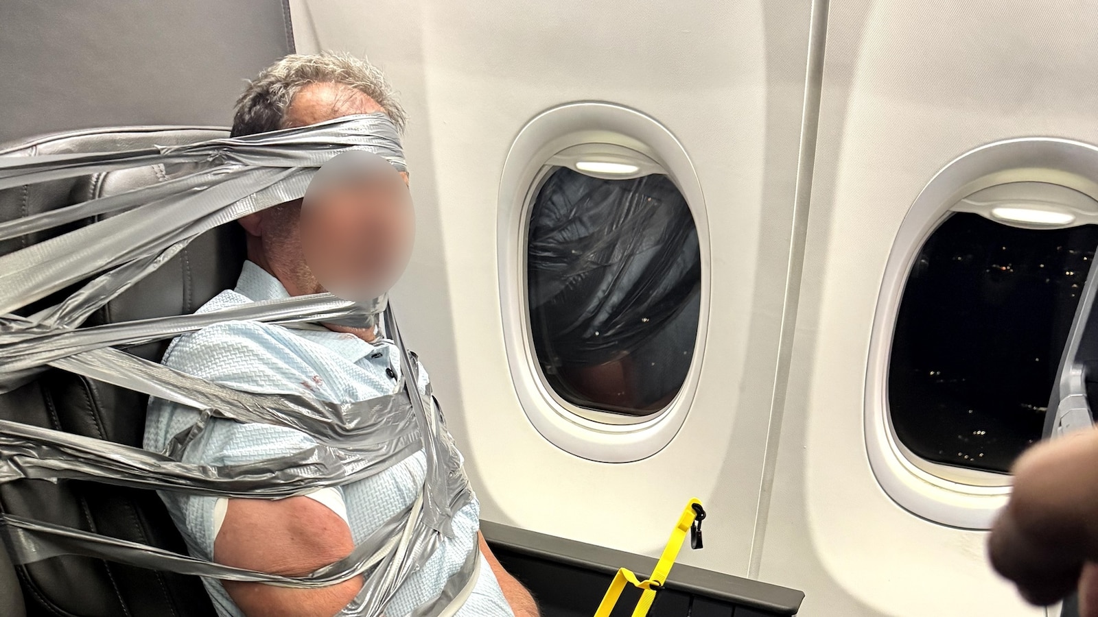 Duct Tape Restraint on American Airlines Flight Forces Diversion to Baltimore