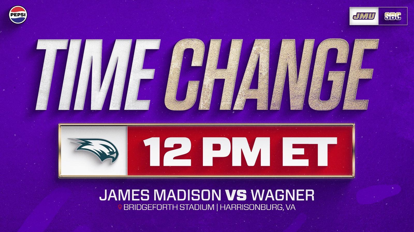 JMU Football Routs Wagner 87-3 in Historic FBS Scoring Tie