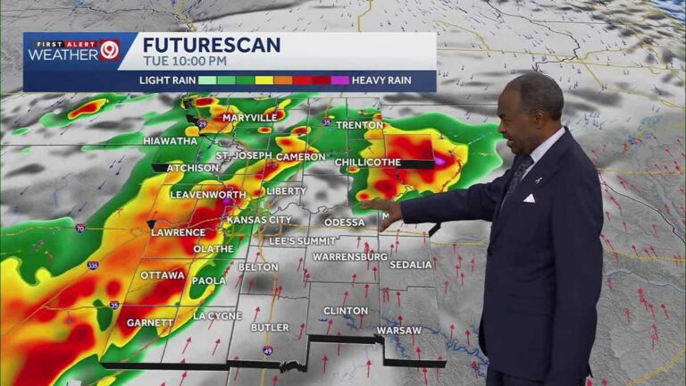 Kansas City Severe Storms: Flood Watch Issued Amidst Dramatic Temperature Drop