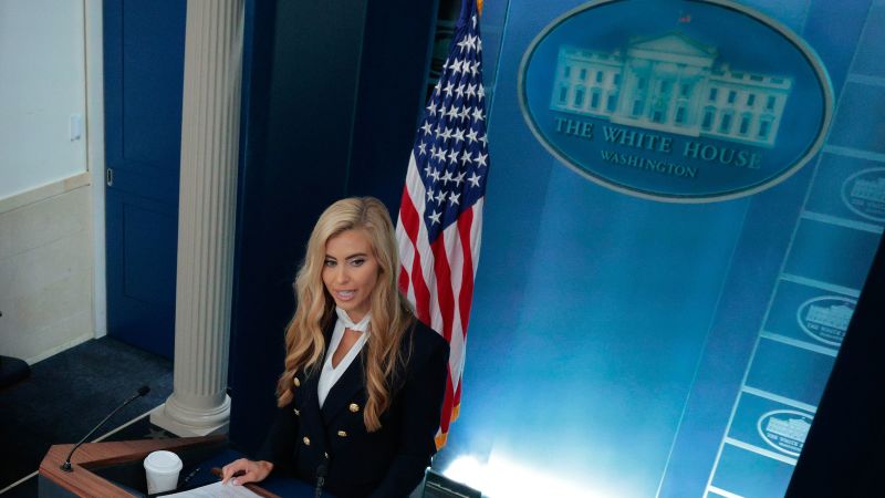 Katie Zacharia Resigns as White House Press Secretary After Five-Day Tenure