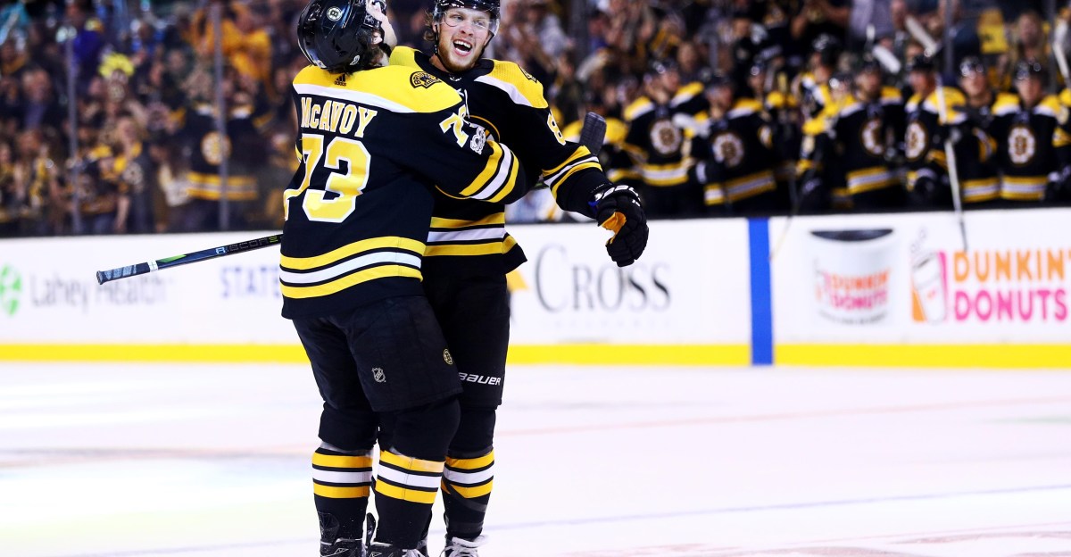 Charlie McAvoy Returns to Bruins Lineup vs. Sharks Following Six-Game Suspension
