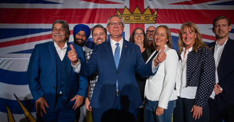 BC Conservatives Secure Historic Majority as NDP Leader David Eby Resigns