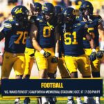 Cal Bears Host Ranked Wake Forest in Crucial ACC Showdown