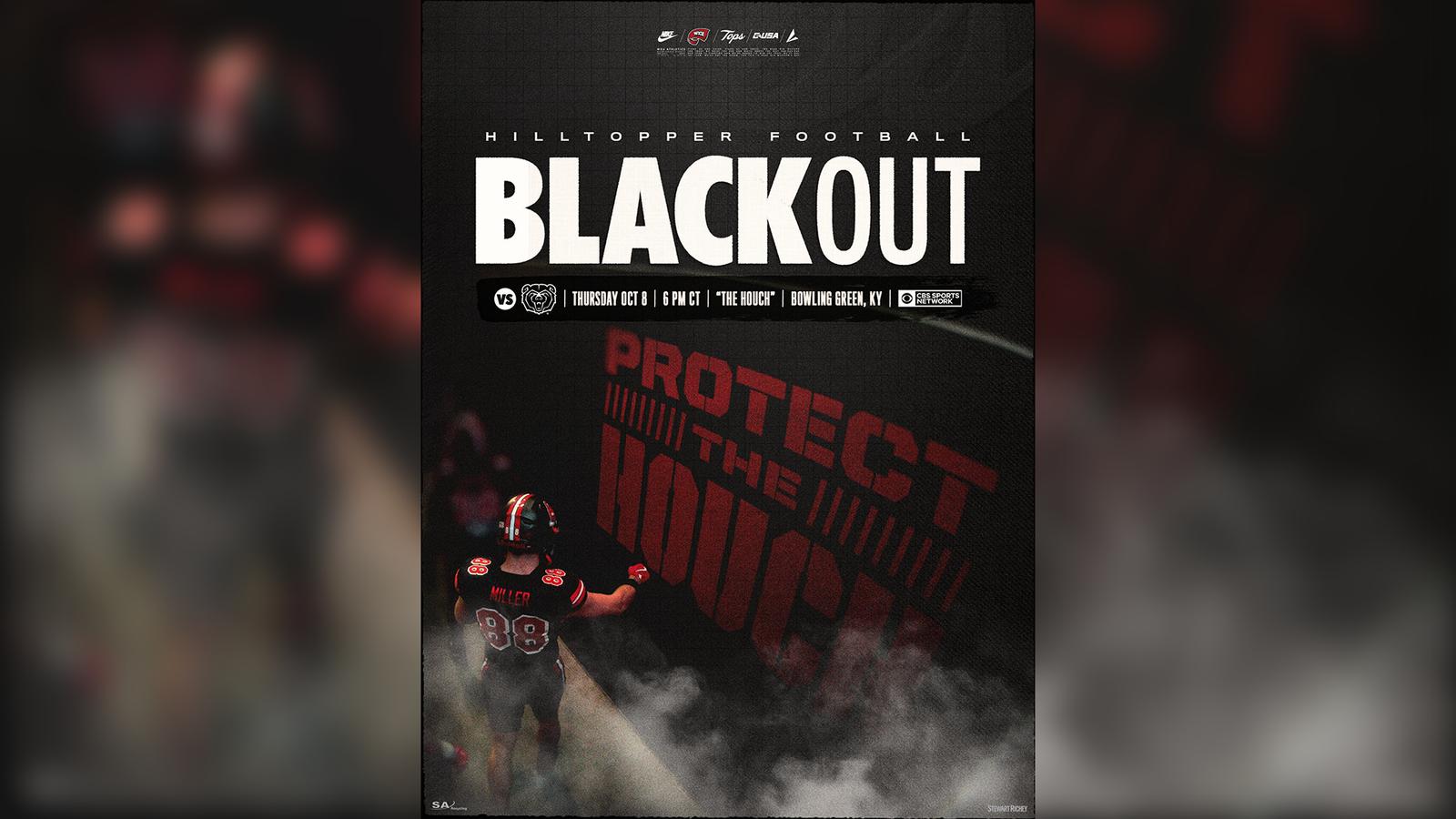 WKU Hosts Missouri State in CUSA Black Out Game