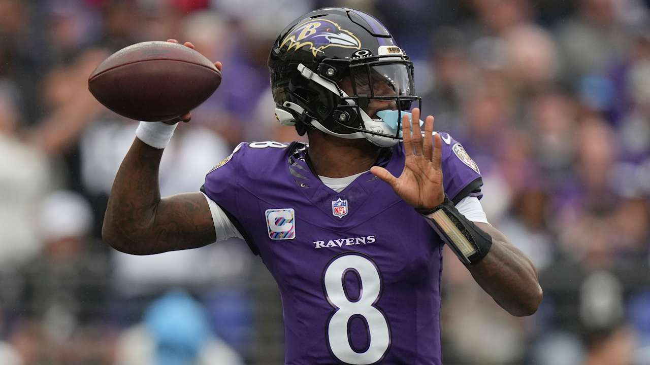 Lamar Jackson Sidelined for Week 5 vs. Falcons; Tyler Huntley to Start
